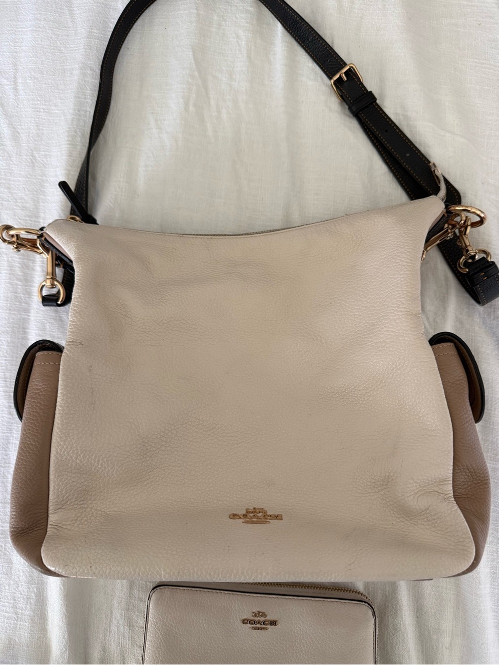 Coach Pennie Leather Crossbody Shoulder Purse with Wallet - Picture 5 of 16